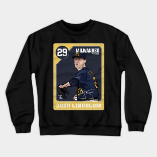 josh lindblom card Crewneck Sweatshirt